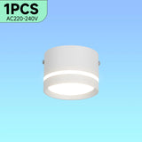 Surface Mounted Ceiling Downlight Lamp Spotlight 5/10/15w Cob Led Spot Lights Ceiling Fixtures Lighting For Bedroom Kitchen Home