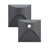 Led Deck Light Motion Sensor Step Stair Railing Lamp 3W Indoor Outdoor Waterproof for Pathway Stairway Post Porch Wall Sconce