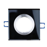 4Stks/Crystal Led Armaturen Halogen Spots GU10 MR16 Frame Verzon kin Led Fittings Montage Armatur