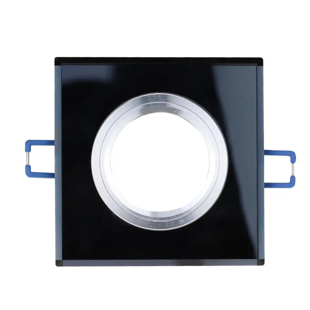4Stks/Crystal Led Armaturen Halogen Spots GU10 MR16 Frame Verzon kin Led Fittings Montage Armatur