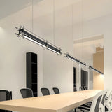 Designer Restaurant Pendant Lights Industrial Style for Cafe Office Bar 80cm to 240cm Long Minimalist Hanging Lamp