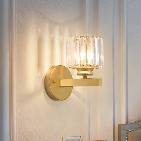  Modern Minimalist Bedroom Wall Lamp Bedside Lamp Italy Crystal Wall Lamp Bedside Lamp Fashion Minimalist Wall Lamp