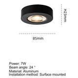 Ultra thin LED Downlight Ceiling Lamp COB Spotlight 3W 5W 7W 10W Panel light AC110V-260V Display Cabinet Wine Jewelry Show