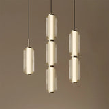 2026 Italy Light Luxury Hotel Living Room Chandelier High-grade Nordic Restaurant Staircase Combination Small Pendant Lights LED