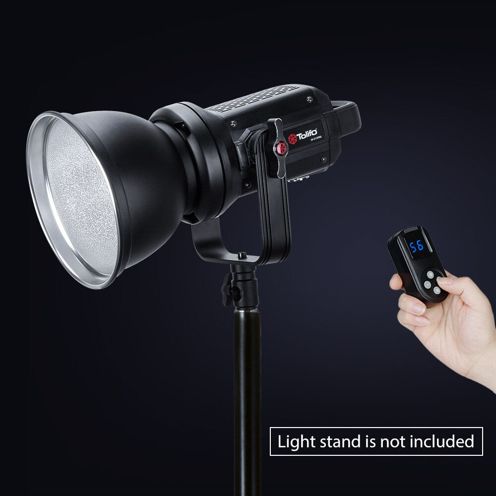  D1200BL Photography LED Lighting Bi-Color 3200-5600K Professional Continuous Output 120W Studio Light with Remote Control