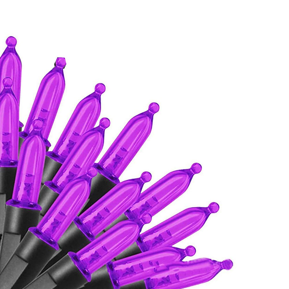 10M 100LED Halloween Lights Incandescent Christmas Mini Lights Battery Powered Clear Light String For Indoor Outdoor Patio Tree