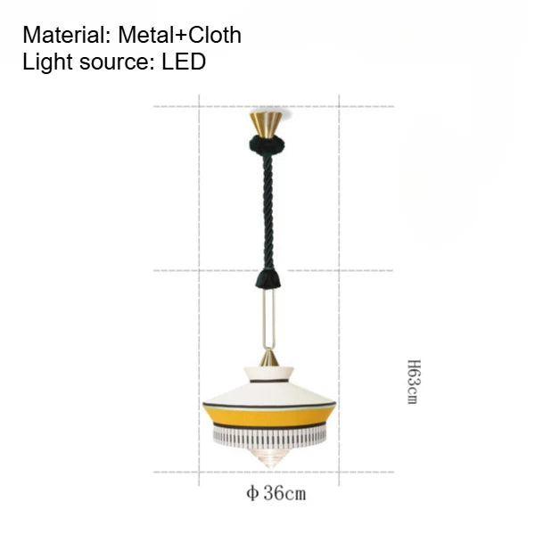 American minimalist hotel/booth/restaurant/living room/homestay/bedroom/tea room/coffee shop/study pendant light