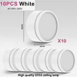 Indoor Led Downlight  GX53 Spot Led Light Replaceable Bulb 220V Ceiling Down Lighting For Bedroom Living Room Home Decor Spotli