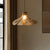 LED Retro Glass Pendant Light petal Shape bedroom Loft Home Light Restaurant Bar Bedroom Coffee Book bar chandelier