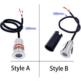 1W Mini LED IP68 Waterproof Stainless Steel Pool Underwater Lamp DC12V 24V Stair Pathway Garden Deck Spotlight Underground Light