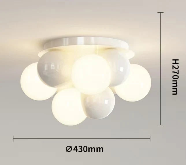 Bedroom Living Room Main Light Nordic Creative Magic Bean Room Light Modern Design Ceiling Light