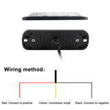 1pcs Led Strobe Warning Light Cheap Strobe Grille Flashing Lightbar Truck Car Beacon Lamp Amber Traffic Light 12V 24V Car Light