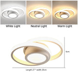 LED Ceiling Lamp Modern Dimmable Bedroom Chandelier Ceiling Lights for Dining Room Living Room Nordic Aisle Lamp