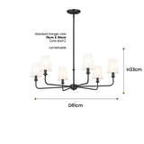 American Style LED Pendant Lamp Modern Minimalist Chandelier Kitchen Island Restaurant Bar Living Room Home Decor Factory Direct
