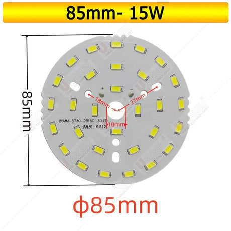 3W 5W 7W 9W 12W 15W 18W 20W 24W SMD5730 Brightness SMD Light Board Led Lamp Panel For Ceiling PCB With LED free shipping