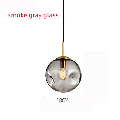 Nordic Pendant Lighting Modern Indoor Glass Ceiling Lamp Chandelier Island Dining Led Simple Bedside Hanging Lustres Fixture