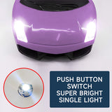 2PCS Miniature Wireless LED Light Modules - Super-Bright Push-Button Single Lamp for DIY Models