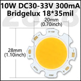 COB LED Chip 3W 5W 7W 10W 20W 30W 40W Light Emitting Diode LED Module Matrix 1313 2020 2828 1919 for Bulb Downlights