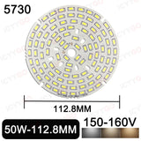 36W 50W High Power LED Bulb Light Source Board 5730 Patch 3000K 4000K 6000K Light Board DIY Semi-Finished Modified Light Board