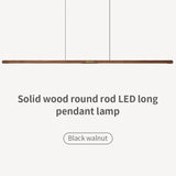 Walnut Internet Celebrity Chandelier Modern Restaurant Light New Chinese Living Room Light