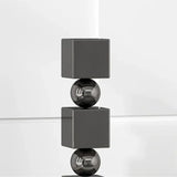 Stainless Steel Sculptures Modern Minimalist Floor Decoration Sculptures Creative Geometric Art Large Figurines Home Ornaments
