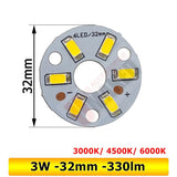 3W 5W 7W 9W 12W 15W 18W 20W 24W SMD5730 Brightness SMD Light Board Led Lamp Panel For Ceiling PCB With LED free shipping