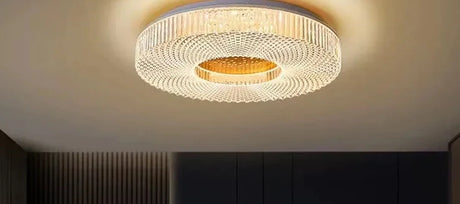 Remote Control light fixture Decoration living room bedroom Balcony Corridor Acrylic Round luxury modern led ceiling lamp
