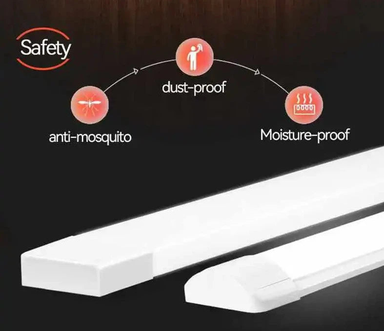 Home Indoor Light Strip High Brightness 90/120cm Tube Linear LED Tube Lamp 220v Lighting Bulb For Bedroom Kitchen Cabinet Lamps