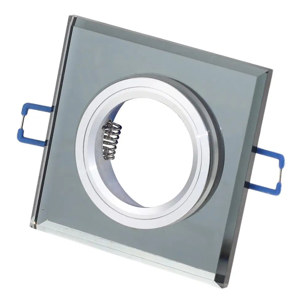 4Stks/Crystal Led Armaturen Halogen Spots GU10 MR16 Frame Verzon kin Led Fittings Montage Armatur