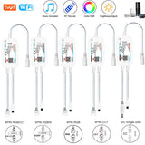 Smart Life APP 5-24V -DW/CCT/RGB/RGBW led Light Strip Wireless Remote Controller Smart Home work with Alexa Google Home