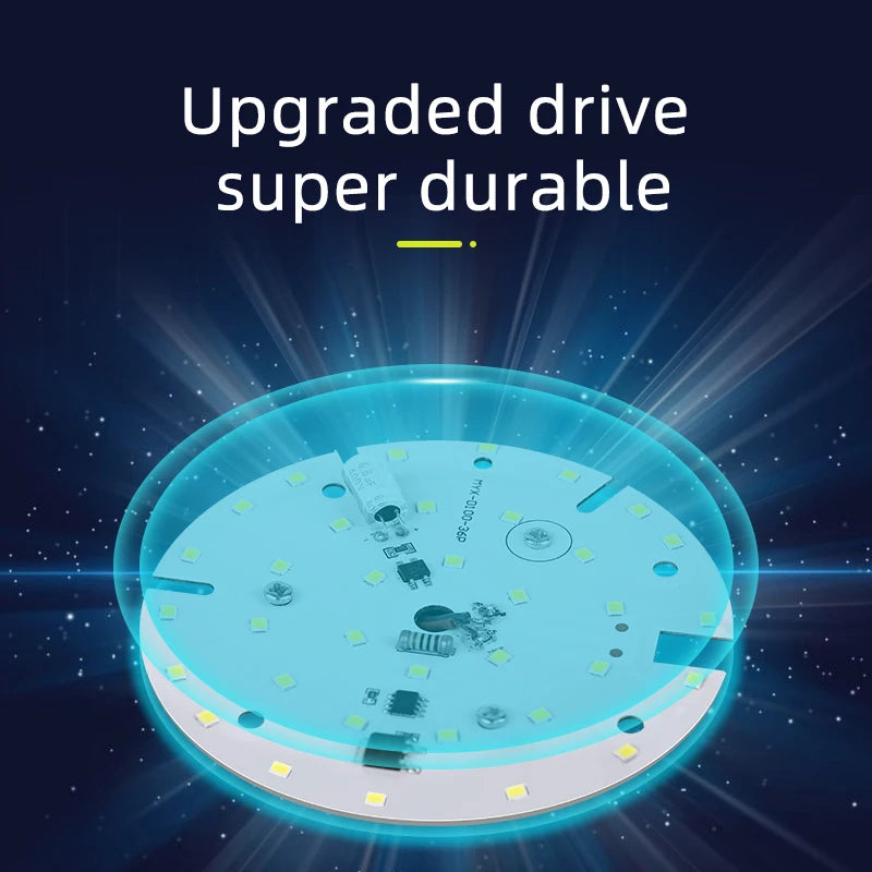 LED Ceiling Downlights Led spotlights 85-220V 5W/10W/15W/25W Surface Mounted Down light Black Kitchen Spot Lamps For Living Room