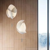 Japanese Wabi-sabi Style Modern Fabric Living Room Bedroom Chandelier Restaurant Art Shell Pendant Lights Home Decor Soft Light