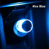 Car Mini Light USB Plug LED Atmosphere Lights Car Decorative Lamp Emergency Lighting PC Mobile Power Auto Interior Nightlight