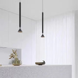 Lamp Long Pole Designer for Kitchen Island Small Single Head Hanging Lamp for Dining Room Bar Macaron Lamp LED