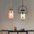 Minimalist Postmodern Creative Restaurant Glass E27 Pendant Lamp Personalized Design Model Room Bedroom Bedside Bar Table Lamp