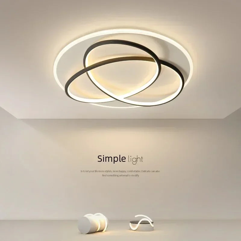 Modern LED Ceiling Lamp For Living Dining Room Bedroom Study Restaurant Balcony Home Decoration Indoor Lighting Fixture Lustre