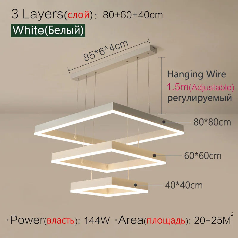 Ceiling Chandelier Chandeliers for Living room 2021 Pendant lamp Modern Bedroo Hanging Light Fixture LED Lustre Dining room