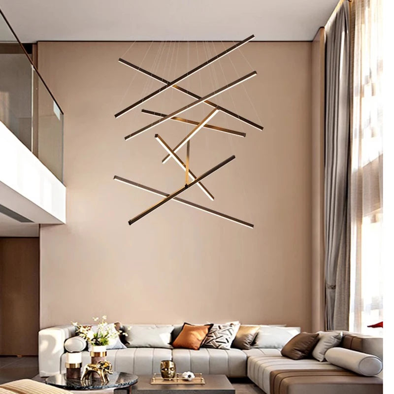 Nordic home decor dining room Pendant lamp lights indoor lighting stair lamp hanging light chandelier lamps for living room