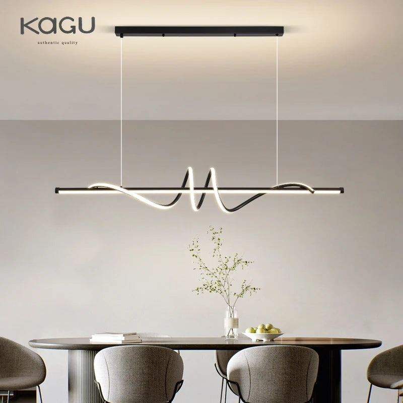 Modern LED Pendant Light - Minimalist Hanging Lamp for Dining Table & Living Room