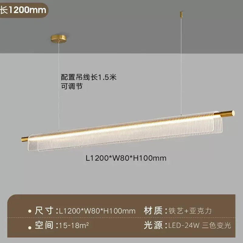 Modern Minimalist LED Pendant Light Dining RoomTable Room Bar Counter Lighting Fixture Villa Hotel Home Decor Ceiling Chandelier