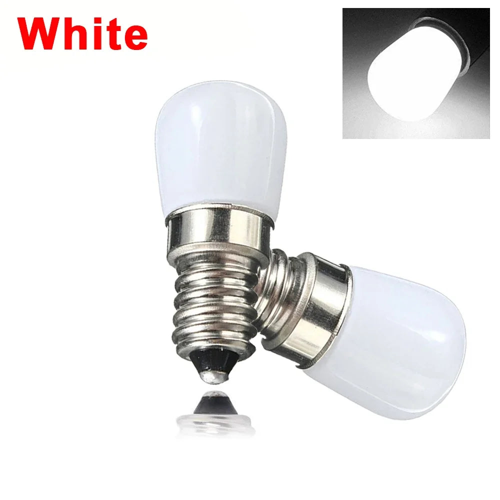 6/1Pcs Mini LED Light Bulbs E14 E12 LED Refrigerator Light Bulb Replacement Halogen Screw Bulb For Refrigerator Display Cabinets