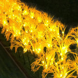 Solar Powered 7-Head Wheat Ear Ground Light - Outdoor Garden Stake Lamp