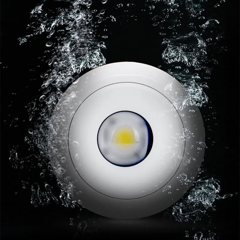 Waterproof downlight Spotlights IP65 built-in anti-glare LED spotlights COB Bathroom Kitchen eave terrace outdoor waterproofing