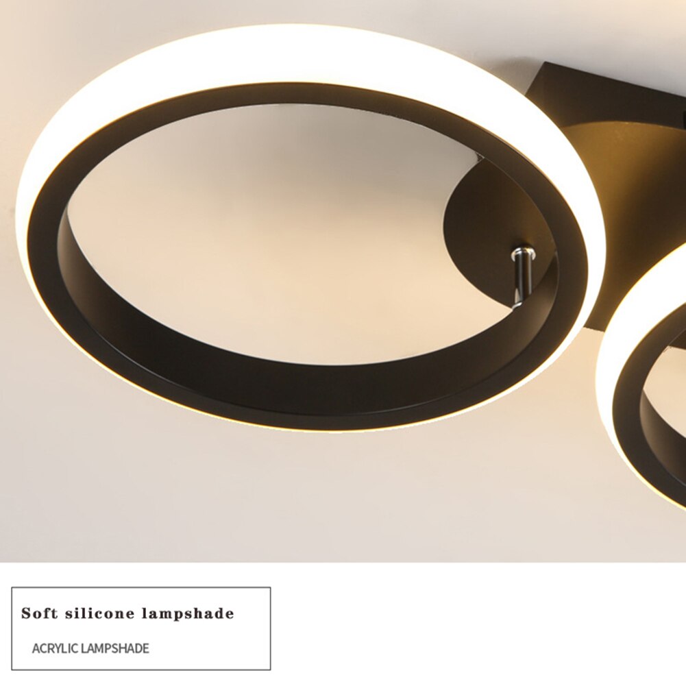 Modern LED Ceiling Light Fixture Indoor Lighting Chandelier Light Ceiling Minimalist Square Round for Home Hallway Balcony Aisle