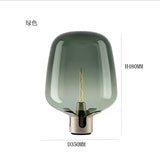 Nordic Creative Glass LED Floor Lamps Modern Living Dining Room Kitchen Island Study Bedroom Art Decorative Bedsides Table Light