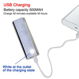 RGB Charging Foot Light LED Wireless Remote 2 PCS Auto Ambient Light Lamp LED Car Decorative Lamp Car Interior Atmosphere Light