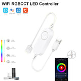 Smart Life APP 5-24V -DW/CCT/RGB/RGBW led Light Strip Wireless Remote Controller Smart Home work with Alexa Google Home