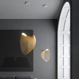 Wood Pendant Lamp Staircase Kitchen Restaurant Shop Homestay Hanging Light Home Deco Art Luminaires 2025 Modern Led Chandelier