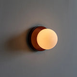 Macaron Soft Style Small Wall Sconce - Modern E27 Ball Lamp for Home Decor