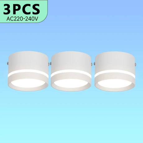 Surface Mounted Ceiling Downlight Lamp Spotlight 5/10/15w Cob Led Spot Lights Ceiling Fixtures Lighting For Bedroom Kitchen Home